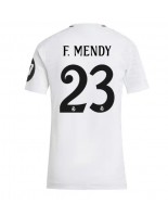 Ženske Nogometnih dresov Real Madrid Ferland Mendy #23 Domači 2024-25 Kratki rokavi